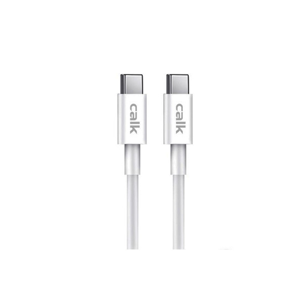 Calk C - TO - C  4A Fast Charging Cable, White Color, Model No. XC022