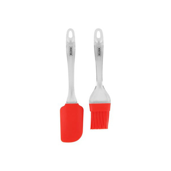 Delcasa Silicone Spatula & Brush Model No. DC2077