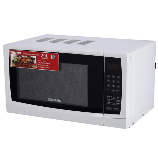 Geepas 20lt Digital Microwave Oven Model No. GMO1895