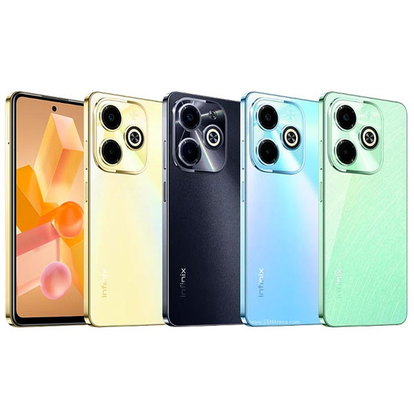 Infinix Hot 40i Fast & Fan (X6528) - 6.78" - 8GB RAM/256GB ROM - Android 13 - 5000mAh - Black / Gold / Blue / Green