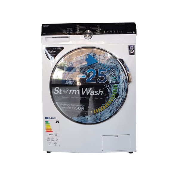Ashtar Deluxe Washing Machine, 12Kg, White Color, Model No. WMAZH12HD