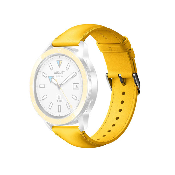 Xiaomi Mi Watch Strap Chrome Yellow Color