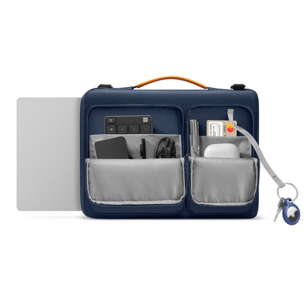Tomtoc Defender A42 Laptop Shoulder Bag for 15.6-16.2" Laptop, Blue Color, Model No. A42E1B1