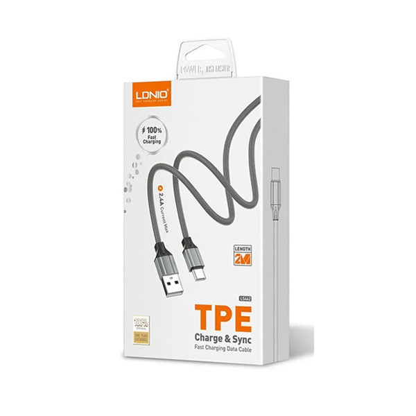 Ldnio Lightning to USB Charging & Data Transfer Cable Model No. LS442