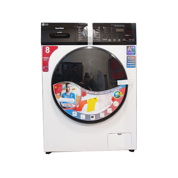 LG Front Load Washing Machine, 8kg, White Model No. LG-8-ORG