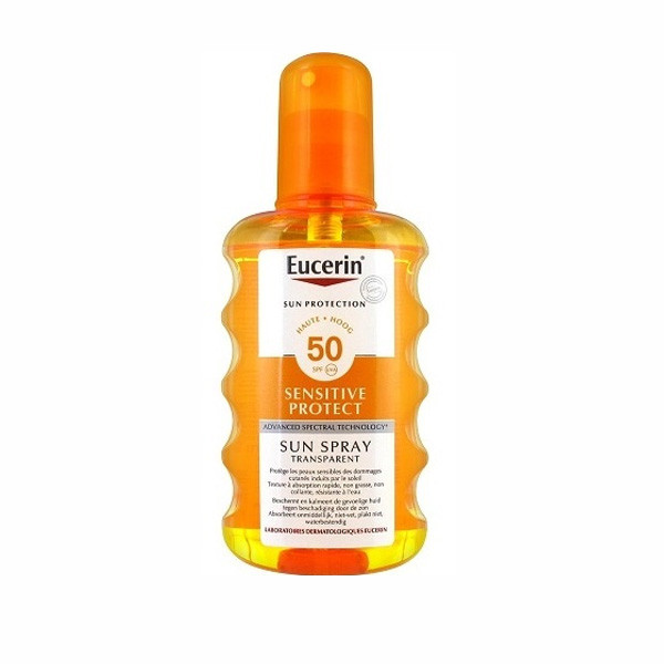 Eucerin Sun Protection Transparent Spray for Oily/Sensitive Skin SPF 50 200 ml