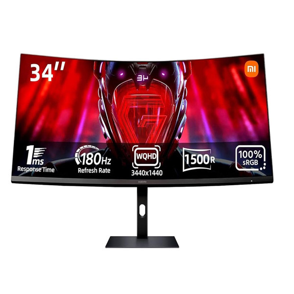 Xiaomi Mi Curved Gaming Monitor, Model No. G34WQi EU