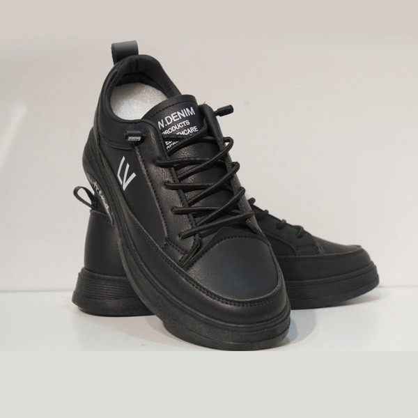 Louis Vuitton N.E.W. Denim Trend Sneakers for Men - Black Color