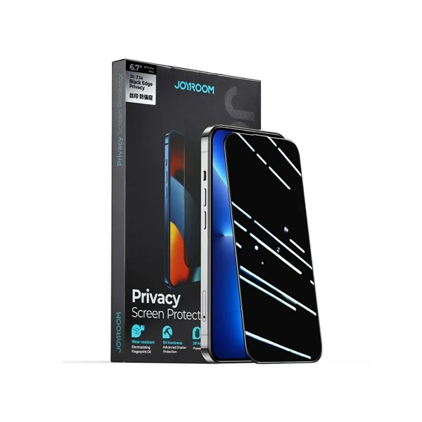 Joyroom Privacy Glass Screen Protector iPhone 15 Pro Max