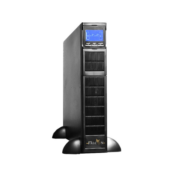 Falcon Power Rackmount Online UPS, Black Color, Model No. 3000VA Single Phase ECO / 2700W