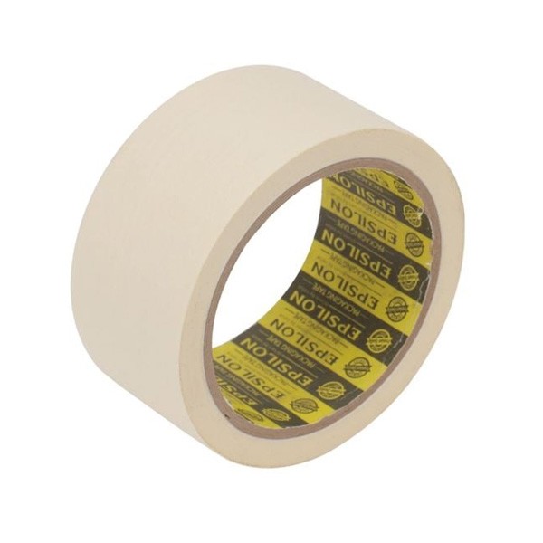 Epsilon White Paper Tape 2"X25y, 1x144, Model No. EPS1345