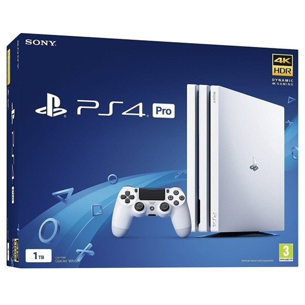 Sony PS4 Pro 1TB - White Color