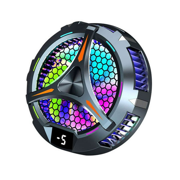 OEM Magnetic Portable Tablet Cooling Fan Temperature Display Radiator Model No. X42