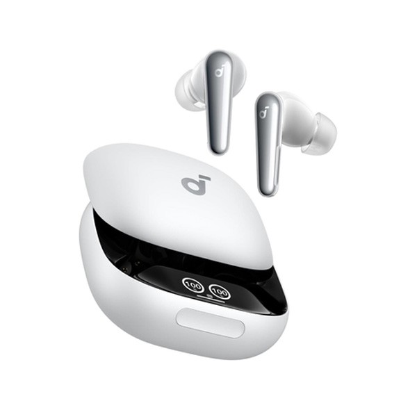 Anker Liberty 4 Pro In-Ear Earbuds, Noise Cancellation, Up to 40 Hours, White Color, Model No. A3954H21