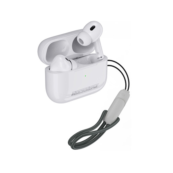 Rockrose Opera V Pro True Wireless Earbuds with ANC, White Color, Model No. RRWE30