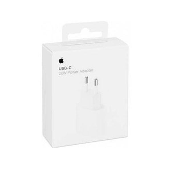 Apple 20W USB-C Power Adapter, EU Type, White, Model No. 190198886699