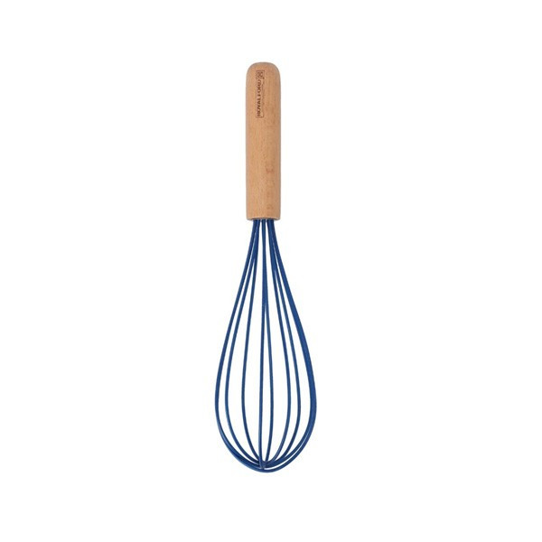 Royalford Whisk-4 Silicone Egg Whisk-Blue 1x100, Model No. RF10654