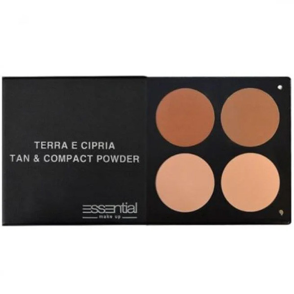 Essential Tan & Compact Powder Palette 4 Colour Barcode No. 9941300011284