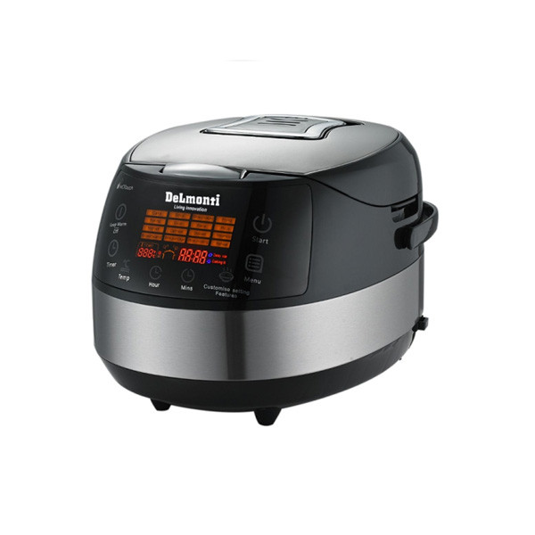 DeLmonti Rice Cookers 20 In 1 Function 5Lt, 900W, Model No. DL660D-W-B