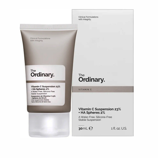 The Ordinary Vitamin C Suspension 23% + HA Spheres 2% Brightening Serum with Vitamin C 30ml