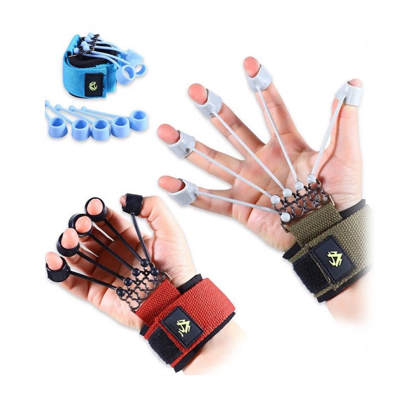 Hand & Finger Strengthener in 3 Colors (Green, Red & Blue)