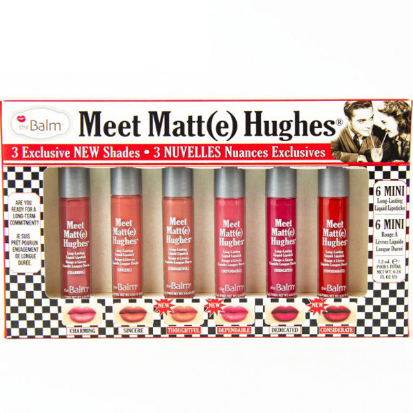 The Balm Cosmetics Meet Matt(e) Hughes 6-pc Mini Kit Vol. 14