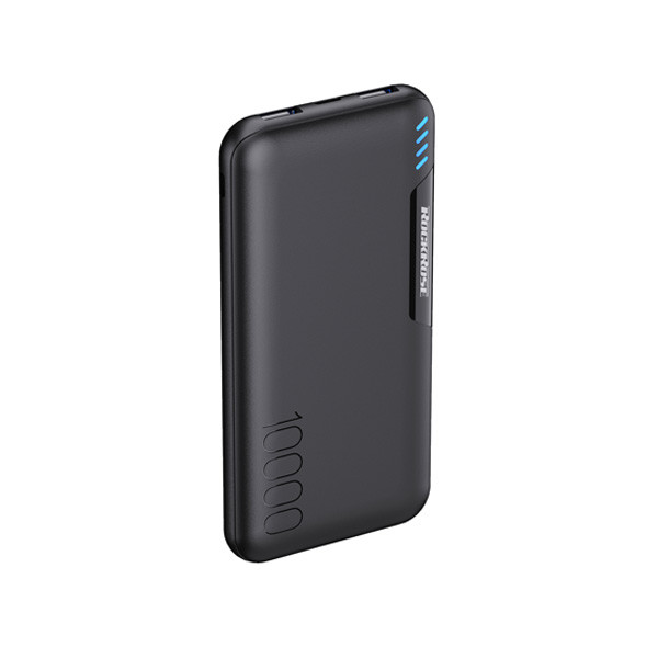 Rockrose Phantom 10 10000mAH Ultra-Compact Power Bank, Black Color, Model No. RRPB30