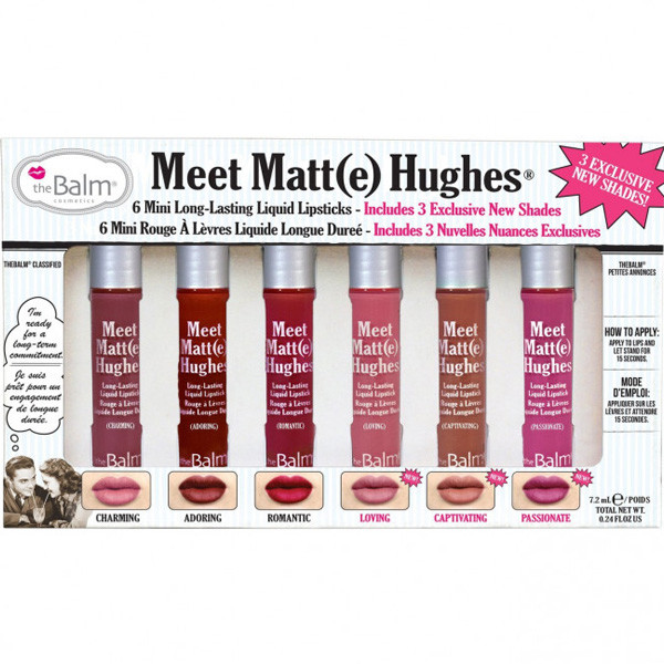 The Balm Cosmetics Meet Matt(e) Hughes 6-pc Mini Kit Vol. 3