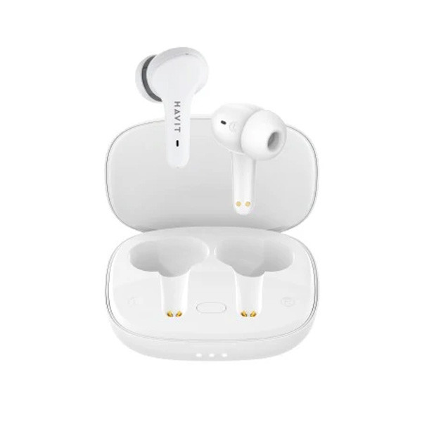 Havit True Wireless Stereo Earbuds, White Color, Model No. TW959