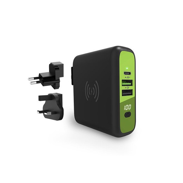 Goui Mbala QI Power Bank 8000mAh + Wireless 10W + Power Delivery + Qualcomm 3.0 Model No. G-KITWIRELESS