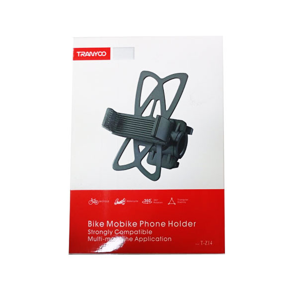 Tranyoo Universal Phone Holder Bicycle Bike Phone Holder 360 Mount Model No. T-Z14