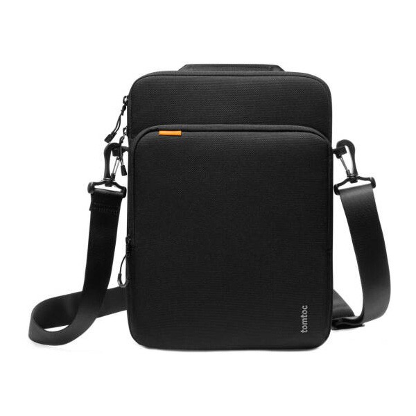 Tomtoc Defender ACE-A03 Shoulder Bag, for 16" Laptops, Cordura Fabric, Black Color, Model No. A03F2D1